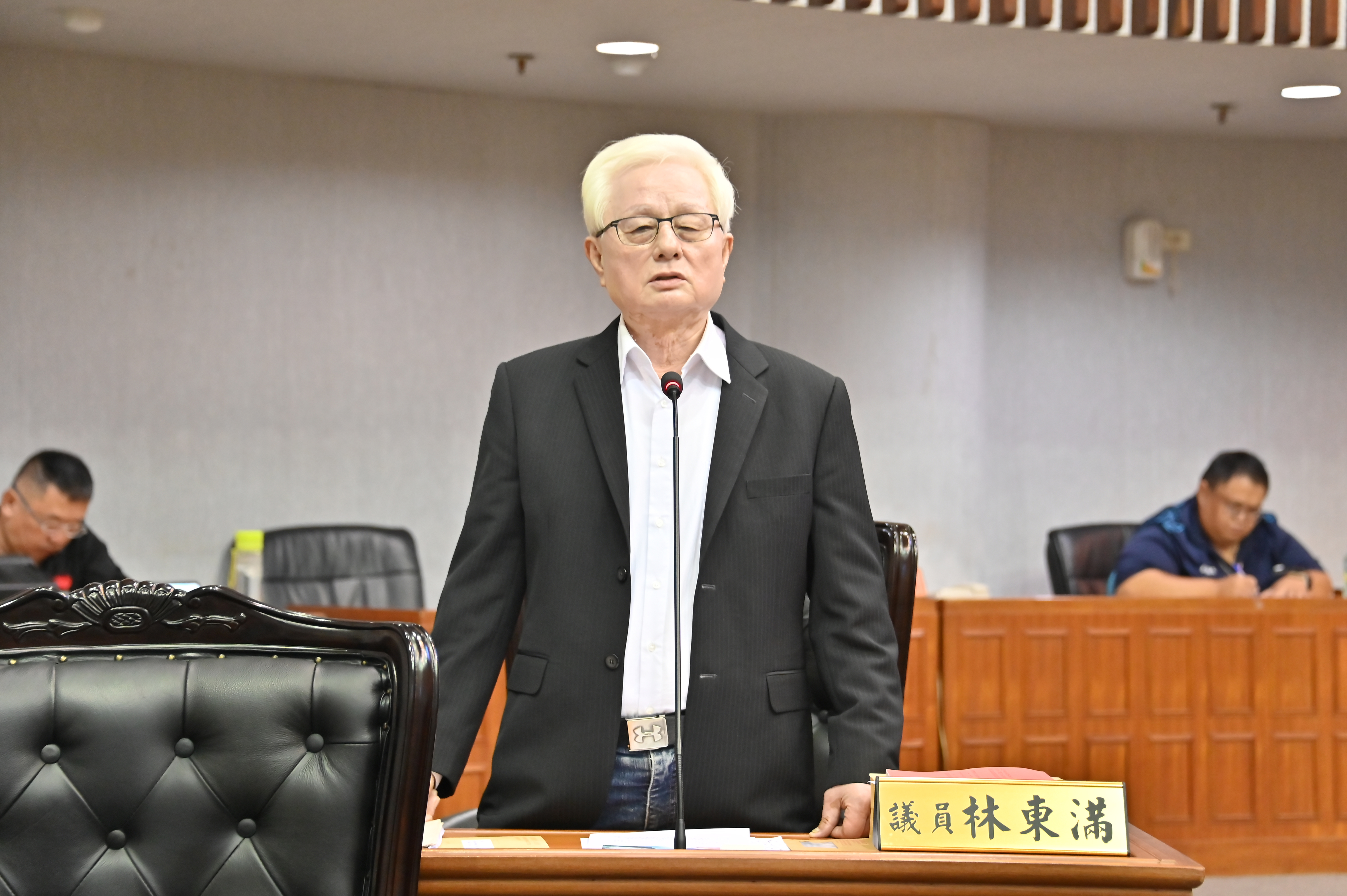 爭取改善東海岸交通,縣議員林東滿希望縣府重新溝通