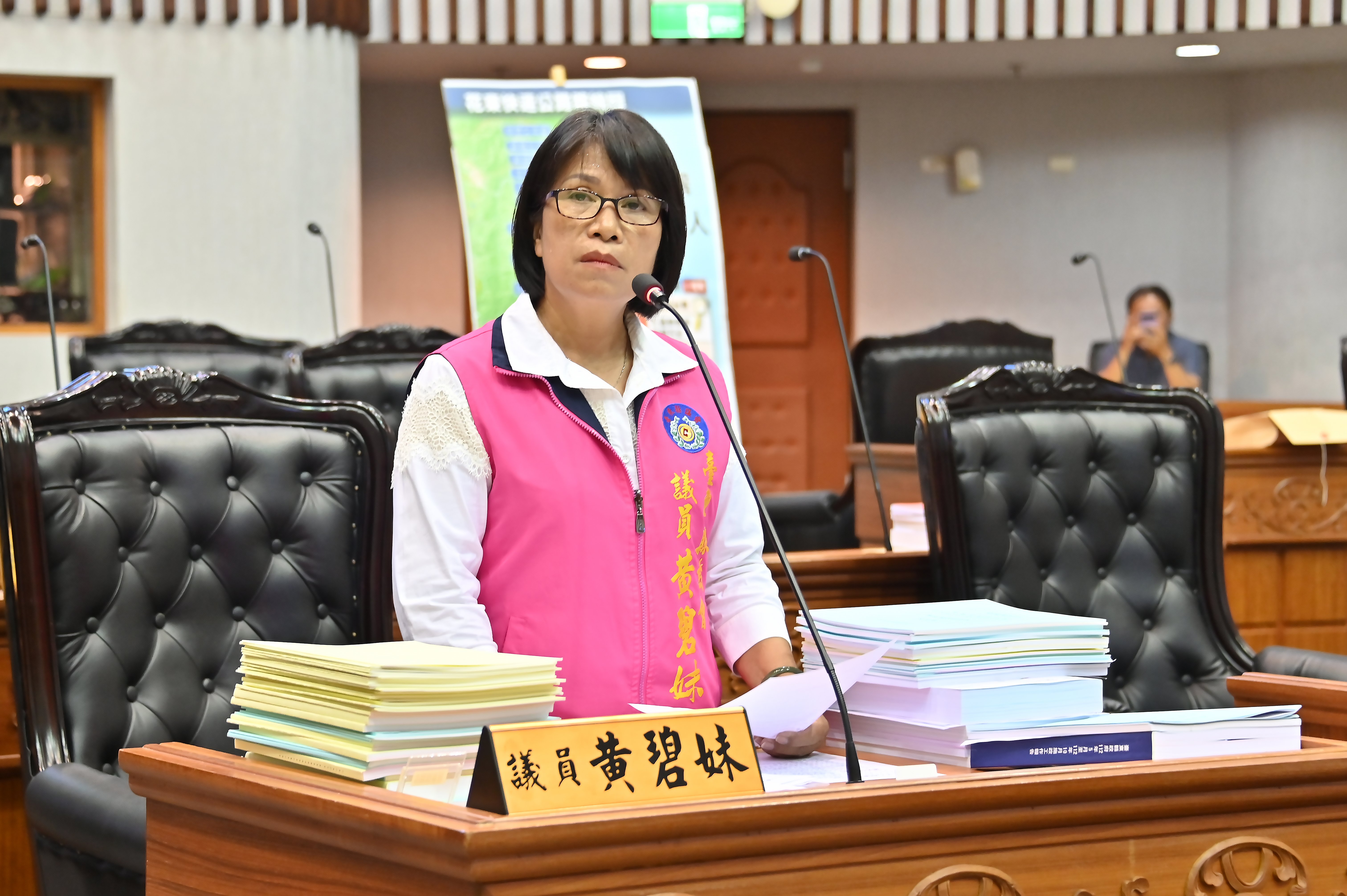 蘭嶼的風災後重建工作,黃碧妹議員要求縣府持續進行