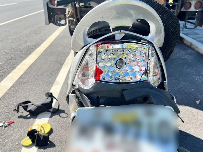 變換車道遭「後方來車撞擊」!  男騎士送醫不治身亡