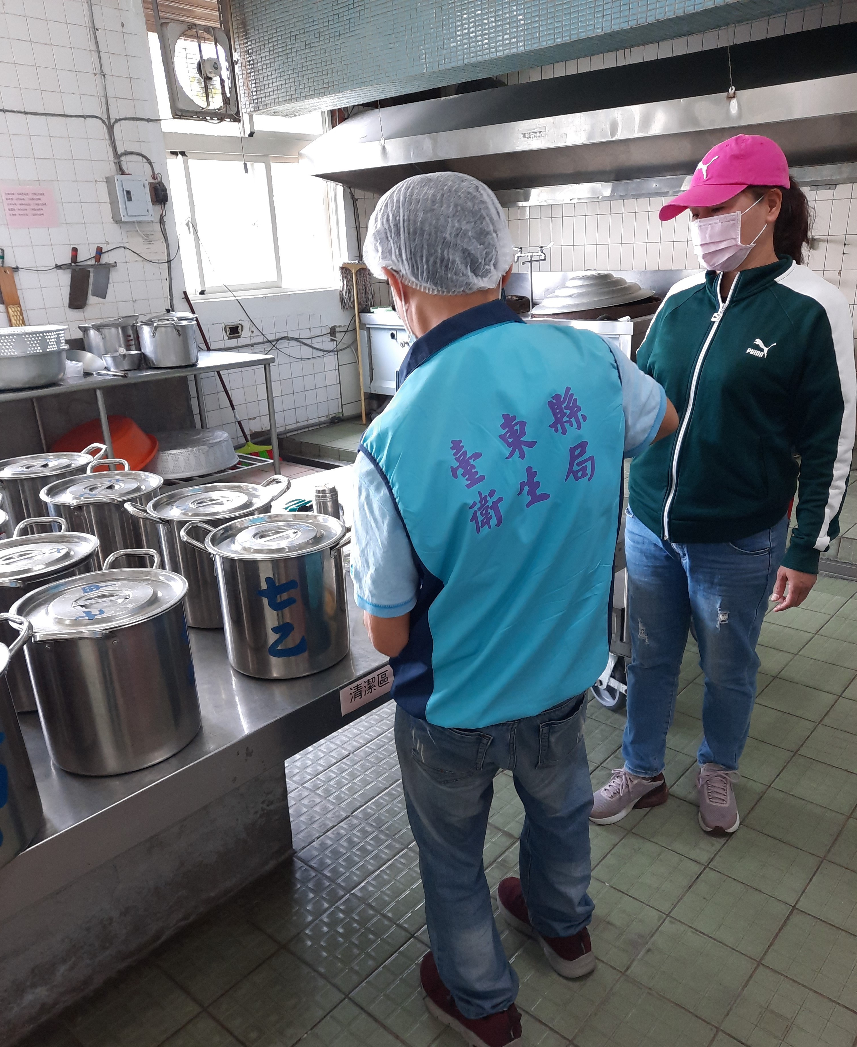 臺東縣衛生局抽驗學校午餐,團膳業者皆與規定相符