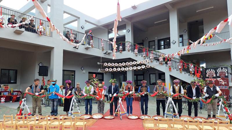 設計融入在地特色 嘉蘭國小新建幼兒園今落成啟用 饒慶鈴:提升偏鄉幼兒教育環境