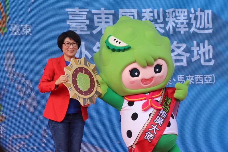 釋迦外銷首度合作沃爾瑪 饒慶鈴：堅持高品質、開拓新市場 直接與當地消費者面對面