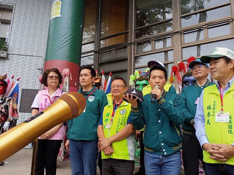 賴坤成抽籤中「1號」一生懸命 為台東再拚一次