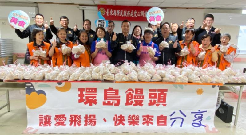 「環島巡迴手作饅頭」為榮民眷寒冬送暖 邁入第9年頭