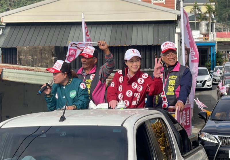 選情告急 陳瑩呼喊「讓會做事的人,繼續留在立法院」