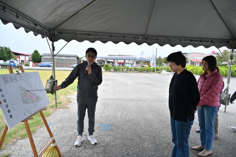 臺東將新建網球中心!縣長饒慶鈴推動全民運動風氣 具4面球場、夜間照明及規劃停車場