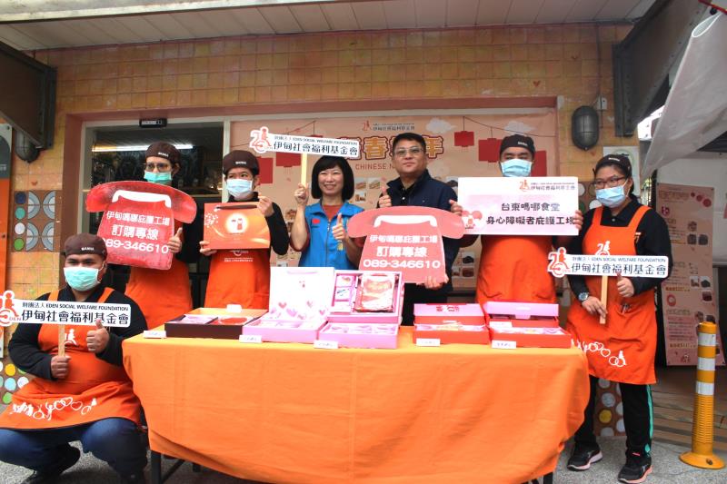 為身障員工驚喜慶生 伊甸推新春禮盒挺身障自立