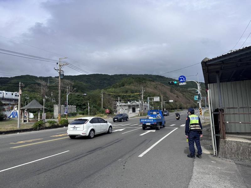 大武警分局春節連假 提供民眾優質的交通服務