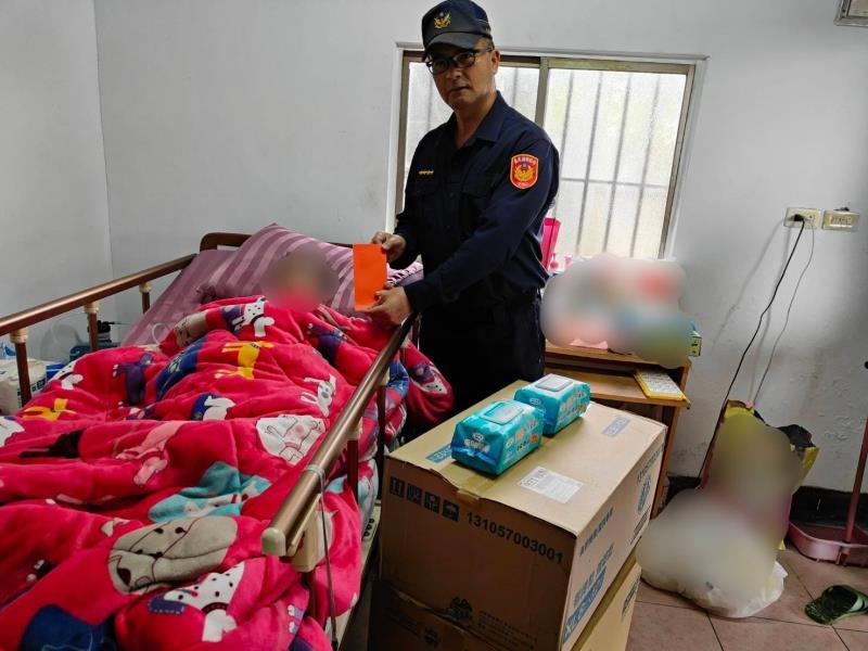 關警巡佐「警察心、菩薩行」 農曆年前引愛心資源助民