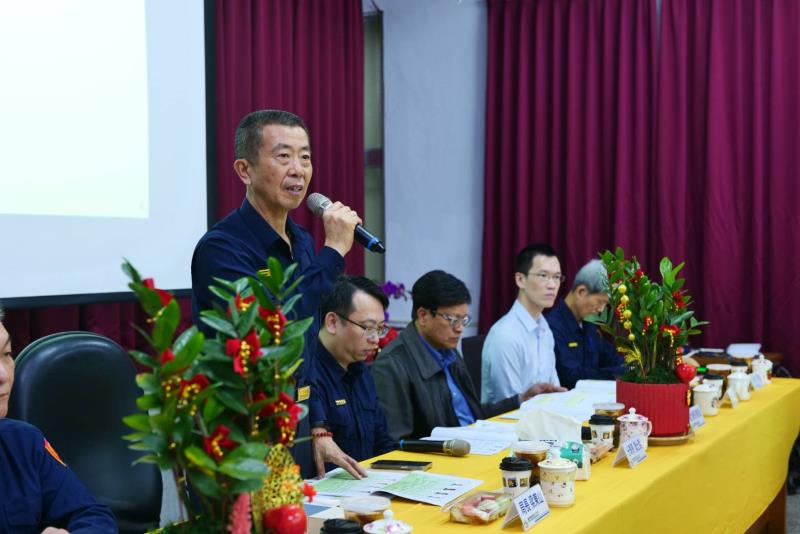 傾聽基層警察心聲! 局長梁東山親臨成功分局 慰問春節勤務表現