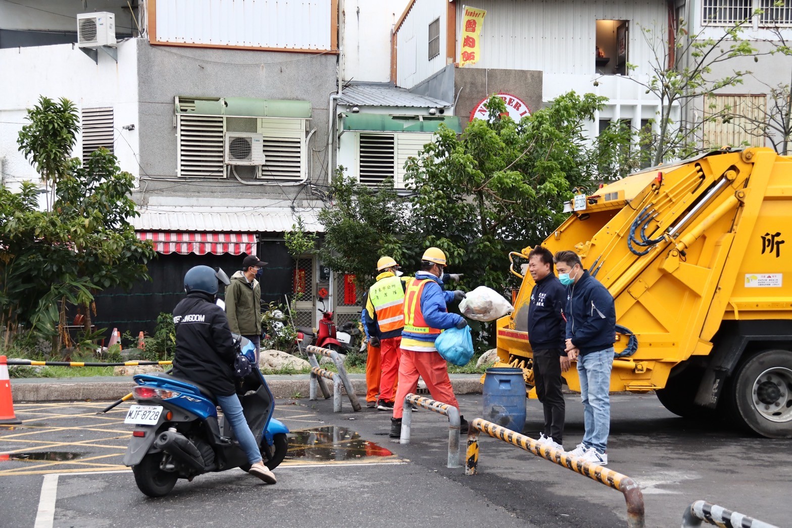 市公所今起試辦「定時定點清運」3個月  讓市民不再為倒垃圾煩惱