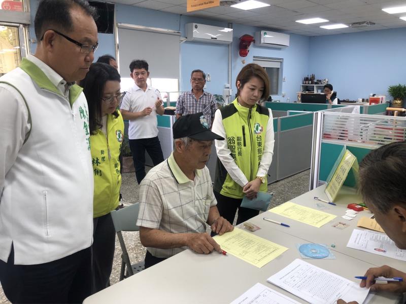 蕭國書今上午完成登記! 大武鄉鄉長補選提出十政見