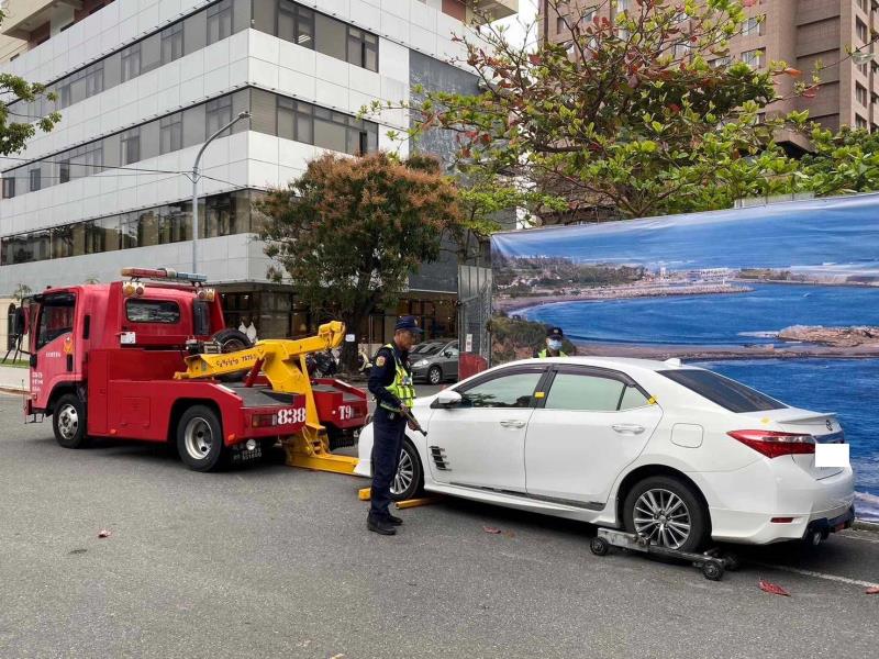 防止貪圖方便亂停車    警察局交通隊將實施強力拖吊