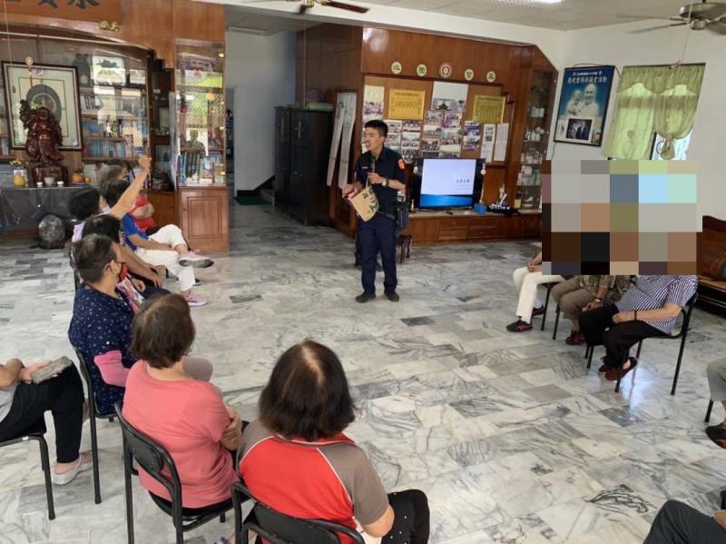 臺東警豐里里合辦專題演講～識詐防詐一起來