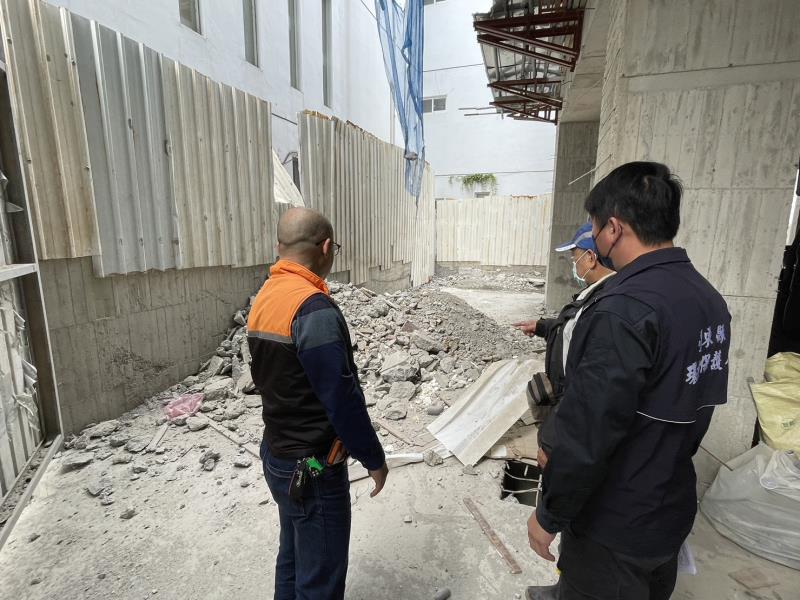 臺東環保局加強營建工地廢棄物稽查
