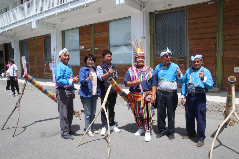 臺東縣原民部落大學歡慶開學   饒慶鈴縣長積極推廣原民竹編及海洋文化