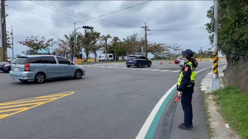 大武分局「清明節連假」綿密交通疏導 提供用路人優質服務