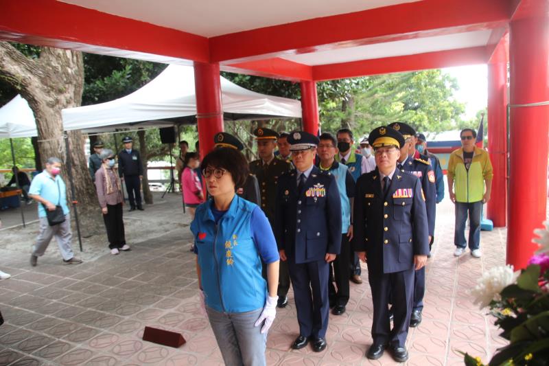 臺東縣忠烈祠與軍人公墓忠靈祠113年春祭典禮 縣長饒慶鈴親自擔任主祭