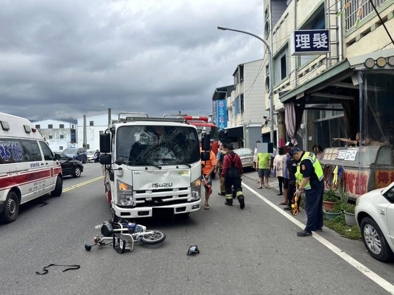 臺東市更生北路發生死亡車禍