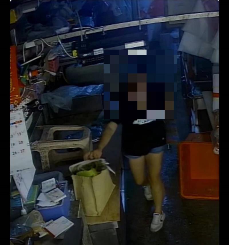 市場攤商現金遭竊 警方調閱監視器緝獲嫌犯