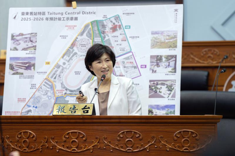 議會施政總報告 饒慶鈴:慢經濟發酵 新建設啟動 挑戰未來無極限 讓台東更美好