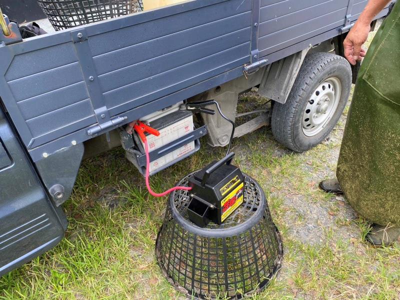 車輛山區故障 好在遇到警察