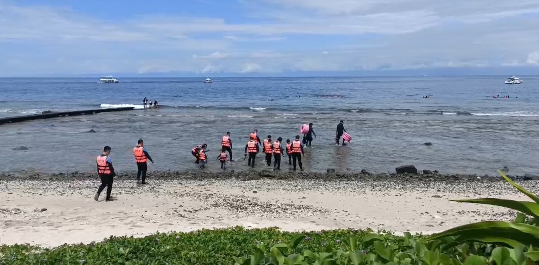 端午連假首日 綠島湧入4000名遊客