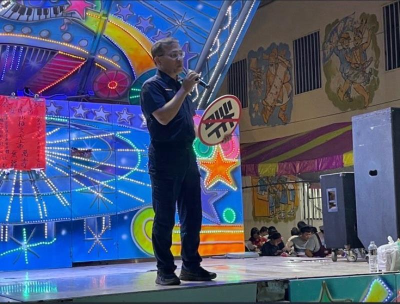 安南宮北極玄天上帝聖誕千秋 警民共沐神恩並加持防詐技能