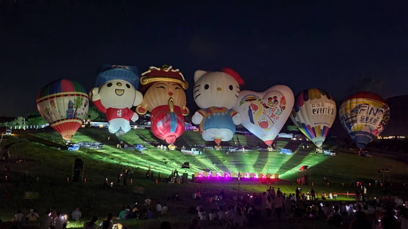 熱氣球嘉年華暖身場 關山警分局確保交通順暢零事故