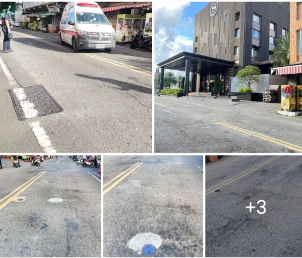 五星級酒店門面道路「千瘡百孔」， 臺東觀光夜市施工期惹爭議