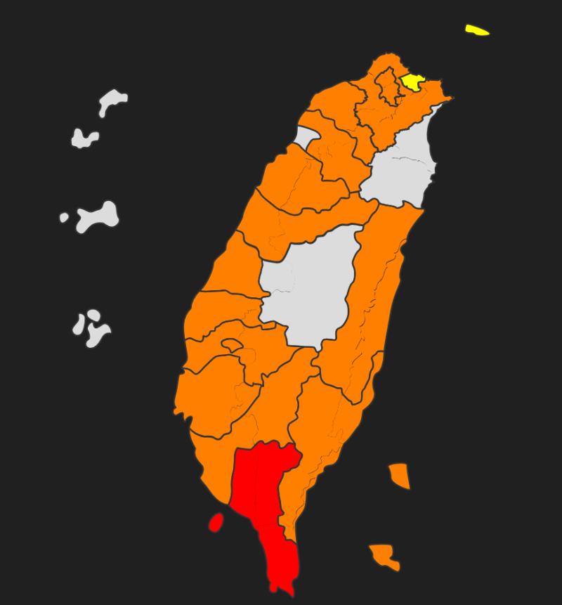 今日氣溫炎熱「橙色」台東恐連續36度、花蓮38度