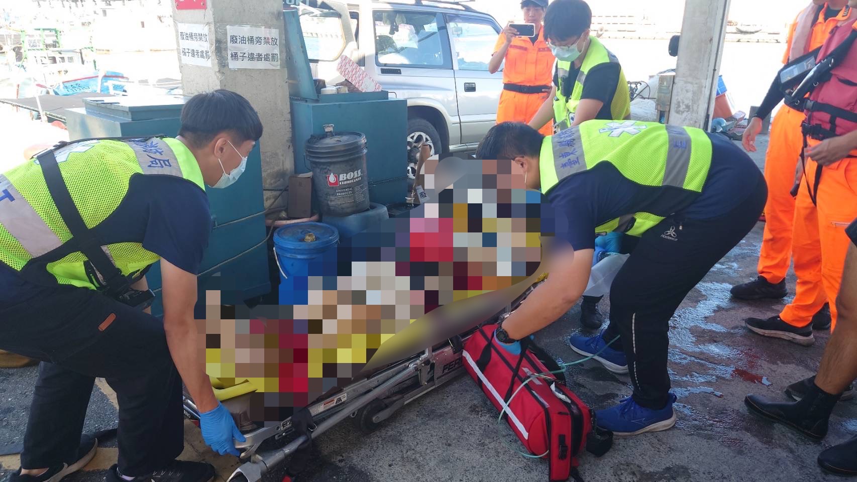 騎乘電動車不慎墜海 救起時無呼吸心跳