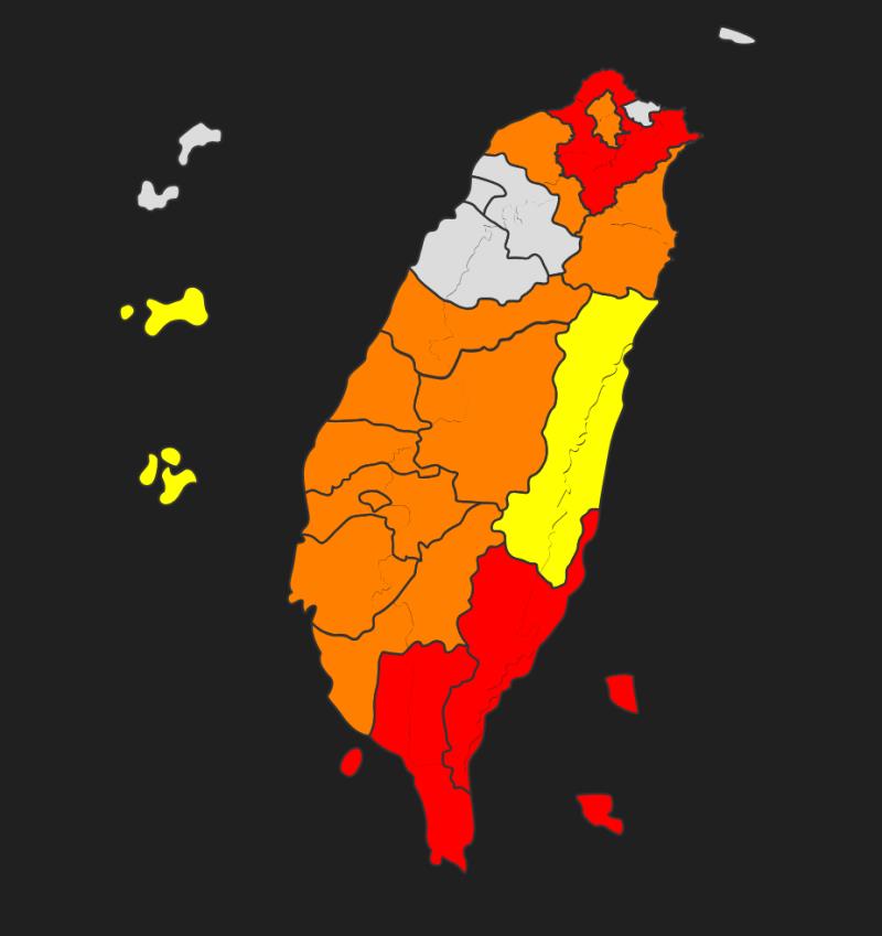 臺東今日「爆紅」! 恐連續38度 花蓮黃燈