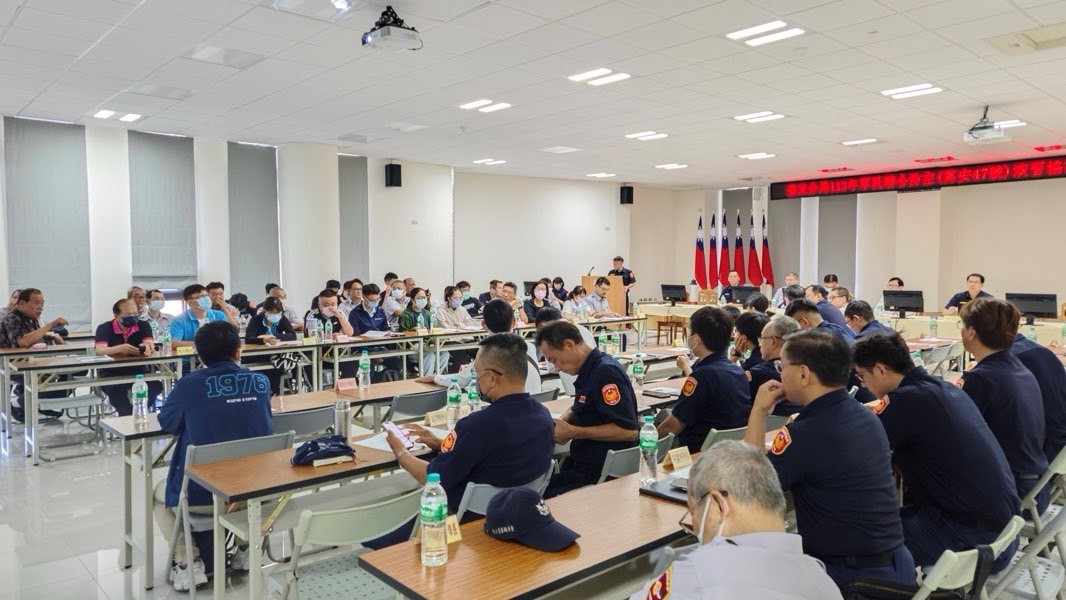 「萬安 47號」演習在即提醒民眾配合，台東與大武分局期前開會做好準備