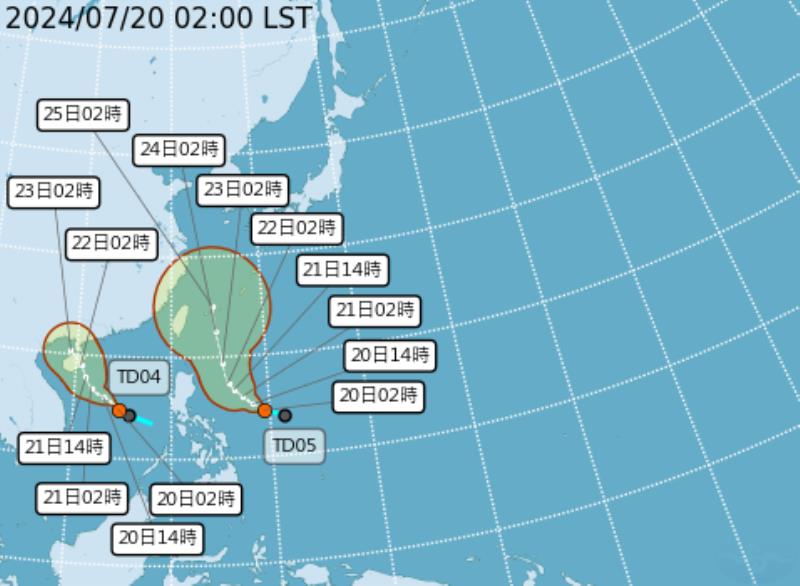 菲東低壓增強接近中! 可能在近距離生成颱風