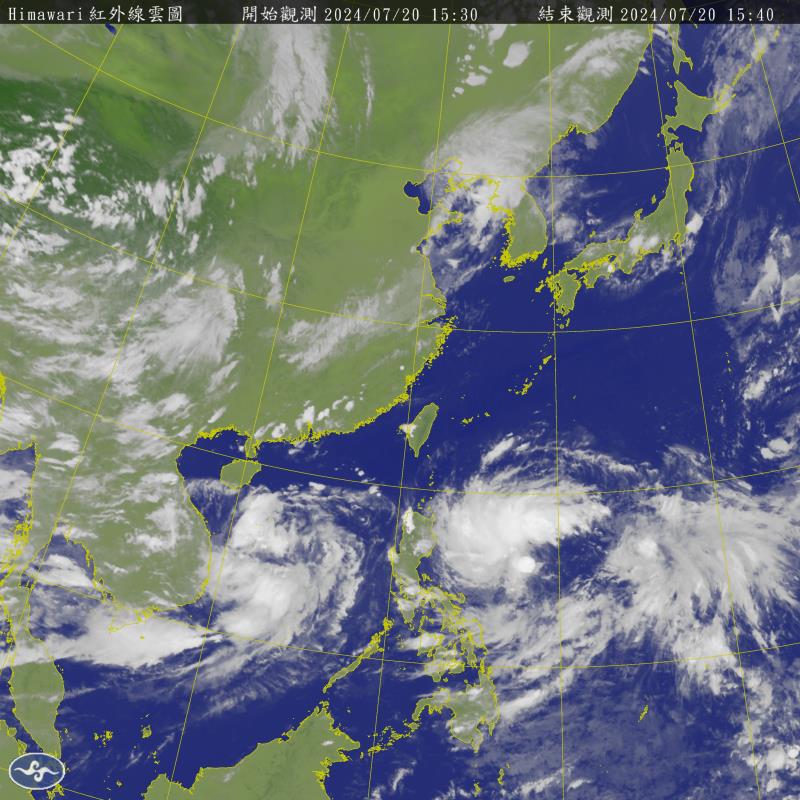 快訊/ 輕度颱風凱米來了! 菲東低壓已生成颱風