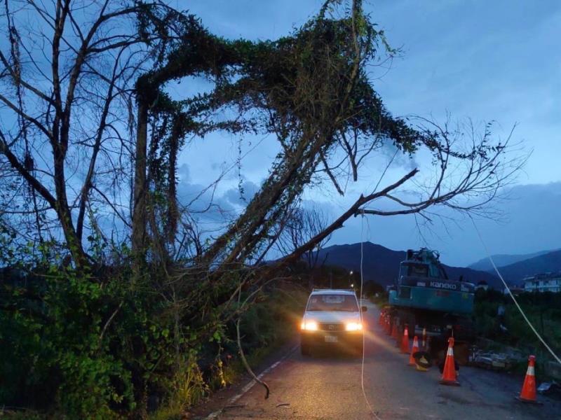 狂風驟雨凱米颱風夜