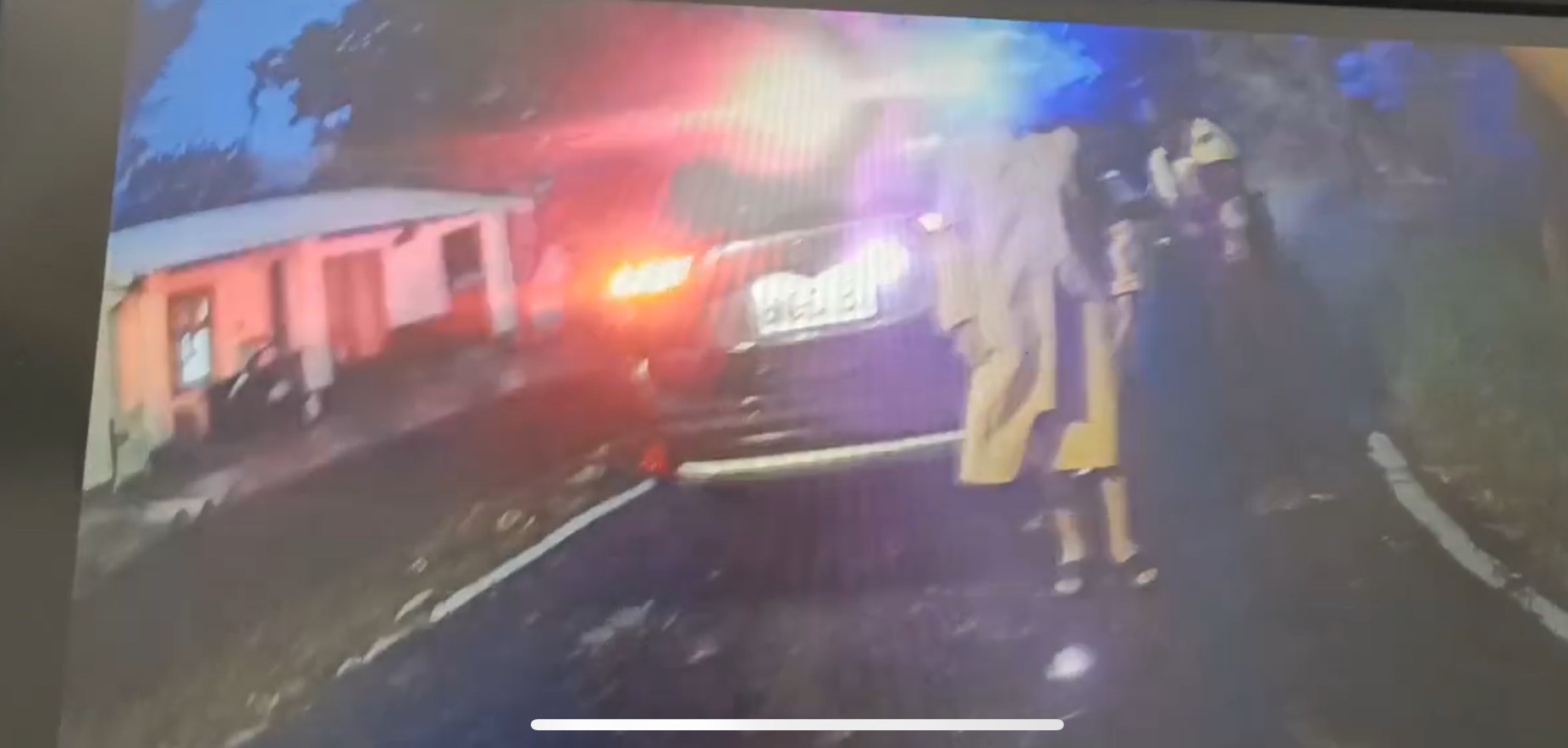 風天警民情深　成功分局長濱所員警暖心護送民眾返家