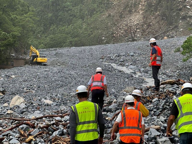 蘇花公路大規模土石流，搶修進度持續更新