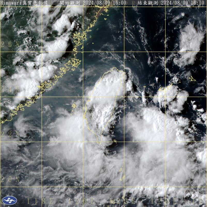 豪雨特報! 花蓮、臺東有局部大雨 注意坍方落石、溪水暴漲