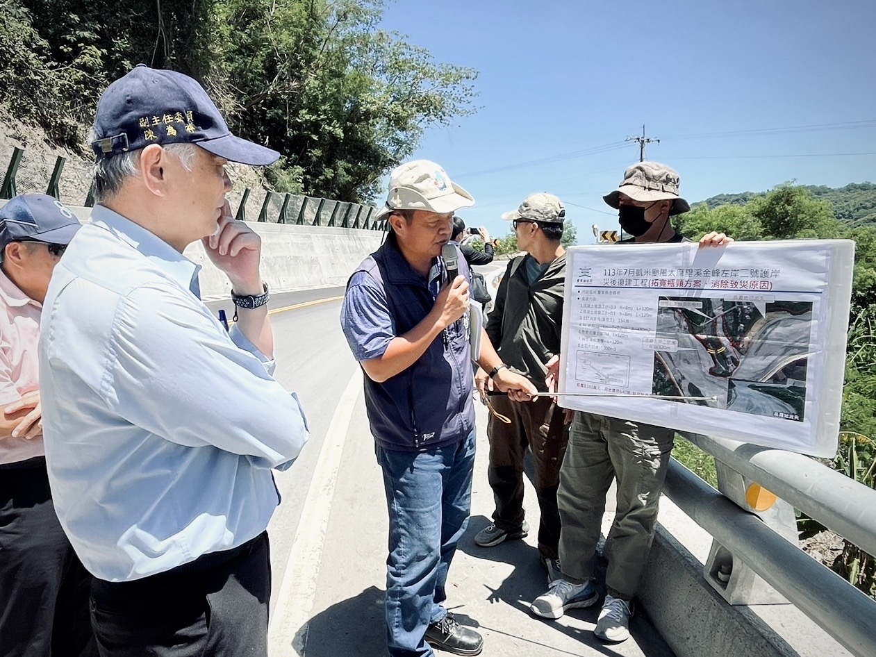 凱米風災公共設施重建2億4千餘萬 中央各部會「即報即審加速撥補」