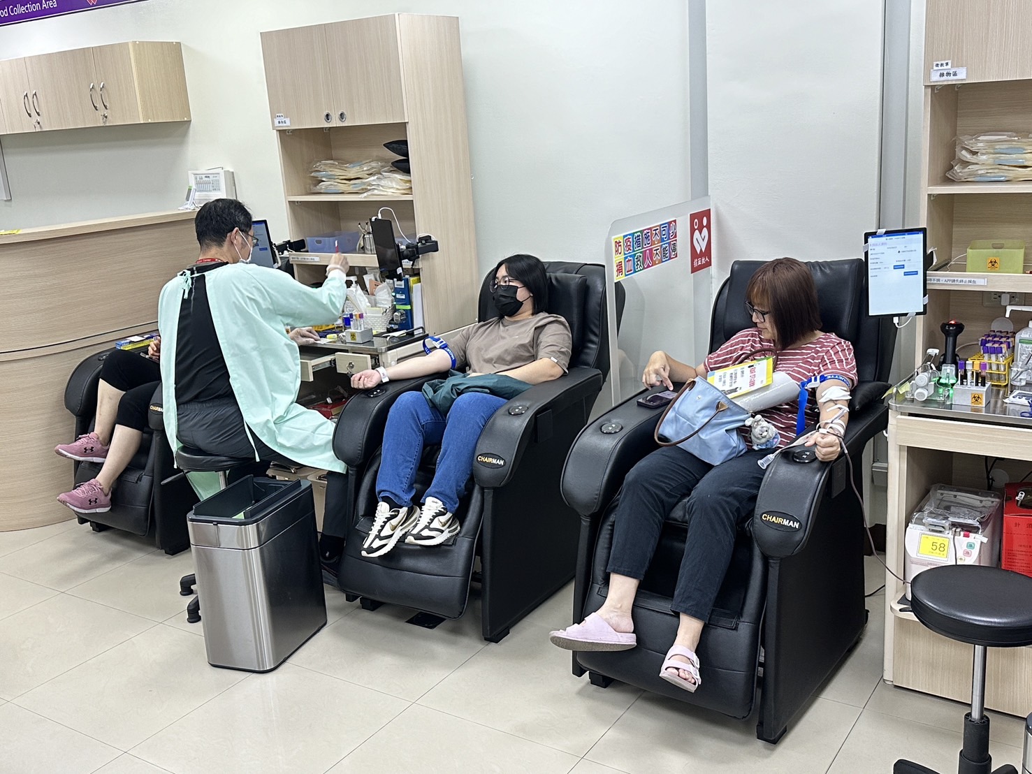 國際青年商會舉辦「農曆7月慈悲月，捐血報恩又傳愛」活動