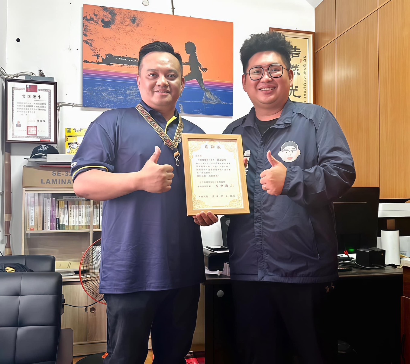 縣府與保全推獨老智能守護，即時通報里長協助獨居長者