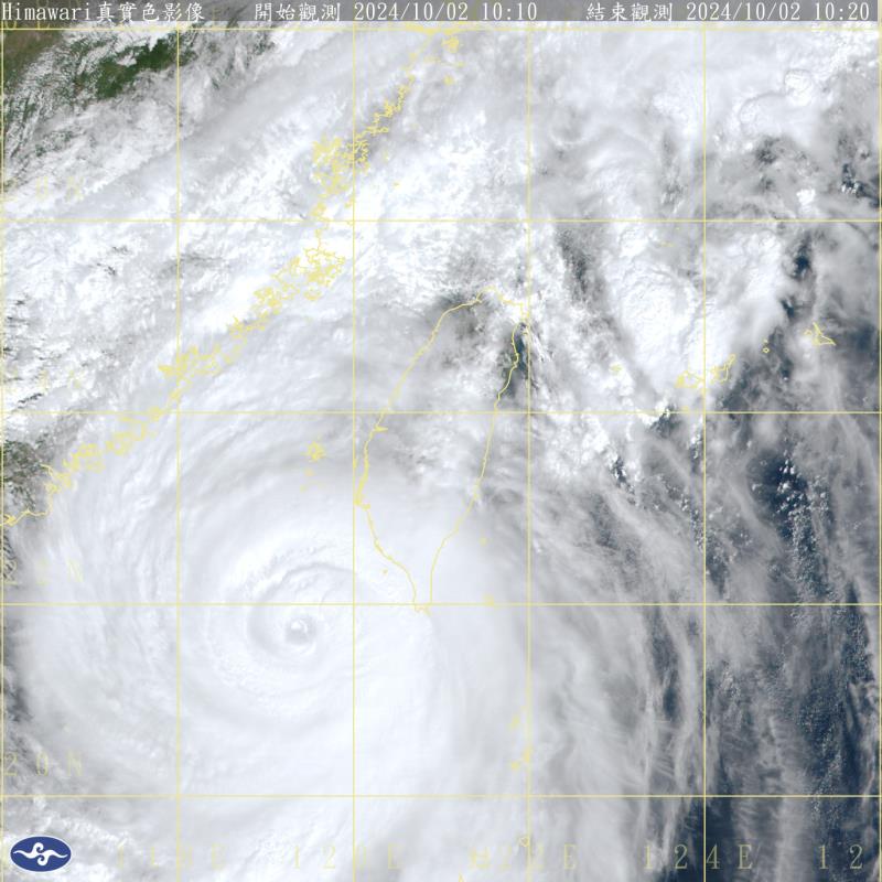 山陀兒龜速、強度減弱! 有機會轉「輕颱」登陸後受地形破壞將成｢熱低壓｣