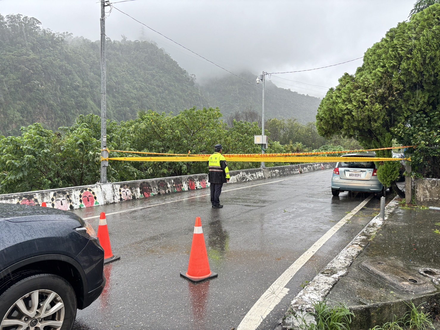 「山陀兒颱風」雨勢不斷　台東警協助比利良20鄰約8戶預防性撤離