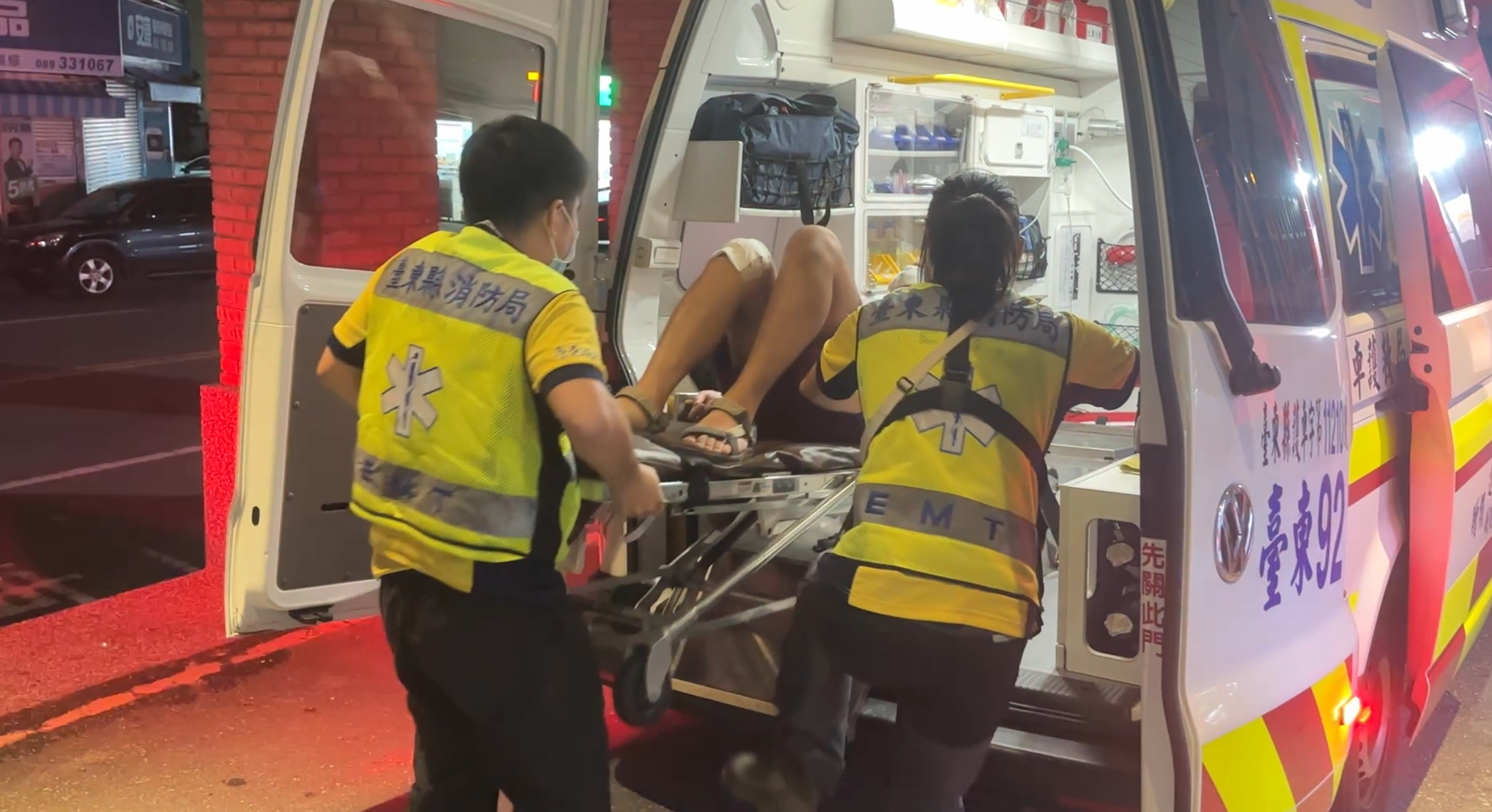 台東離奇車禍　一死一傷