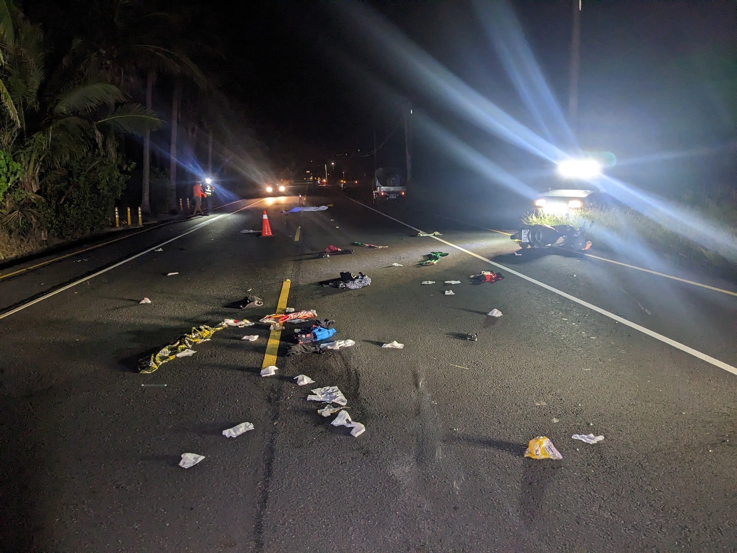 男子遭機車撞擊    又遭後方汽車輾斃