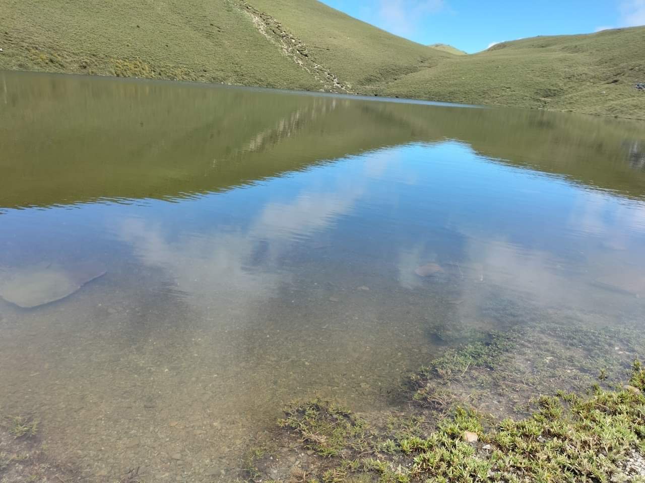 嘉明湖水量加滿　天使眼淚回來了