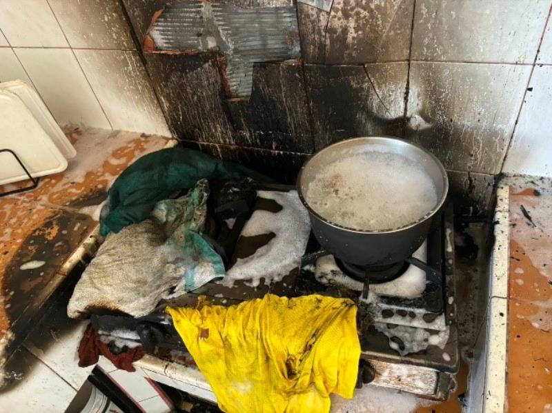 煮菜不慎釀大火「住警器」示警成功保命! 消防局:「人離火熄」避免火災