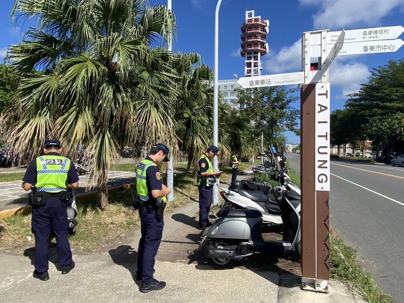 車站周邊亂停車，荷包大失血！臺東警方強力取締維護秩序